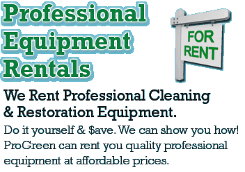 Professional Cleaning Equipment Rentals Toronto